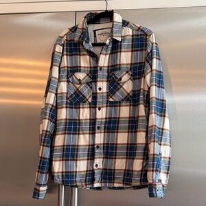 California Cowboy High Sierra Shirt Plaid Large